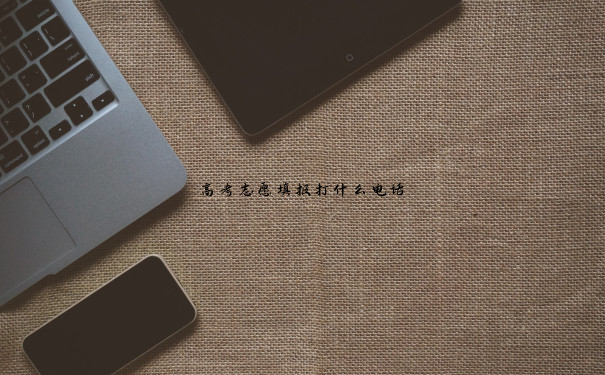 高考志愿填报打什么电话