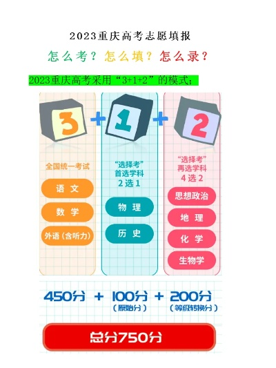 重庆高考志愿有哪些科目