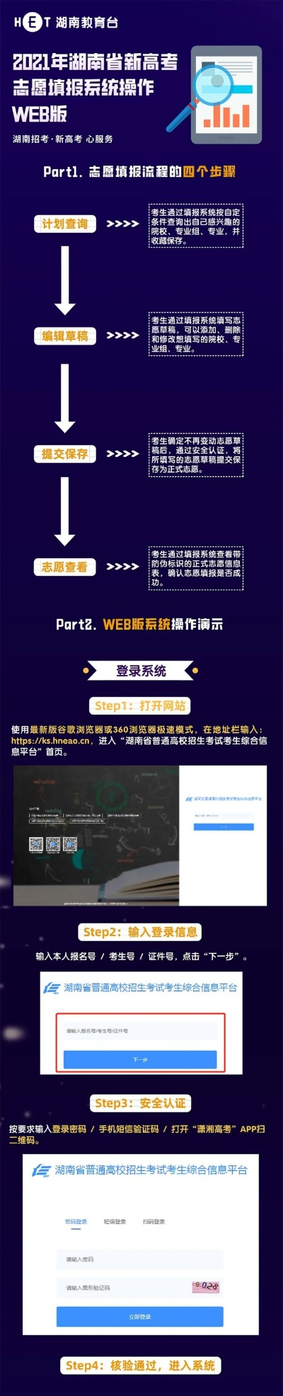 潇湘高考志愿怎么报