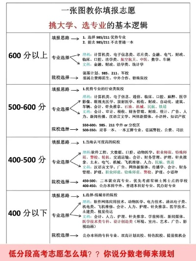 低分高考如何填志愿