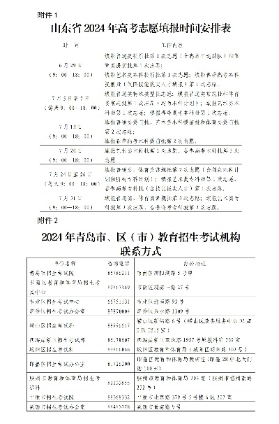 青岛高考怎么填报志愿