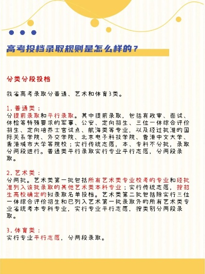 高考志愿如何分档