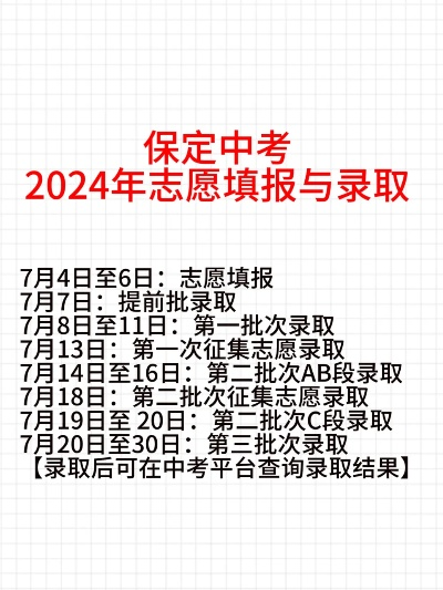 高考志愿如何填报保定