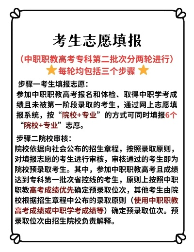 职高怎么高考志愿录取