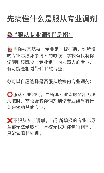 高考志愿如何允许调剂