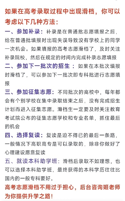 高考如何补报志愿
