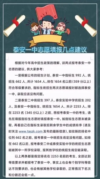 泰安职高如何报名高考志愿