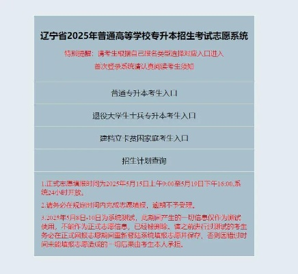 辽宁高考志愿开放时间