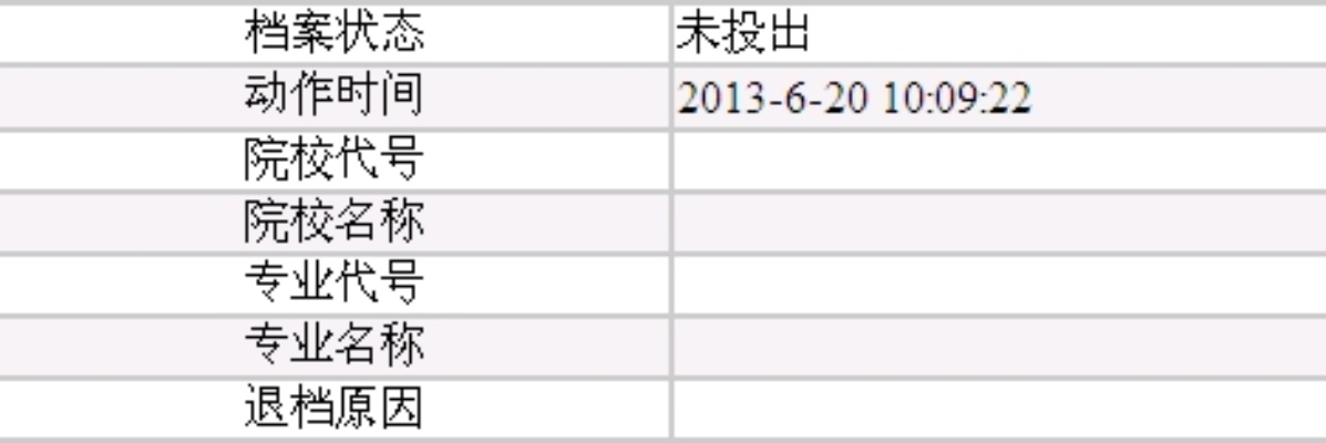 高考志愿档案是什么