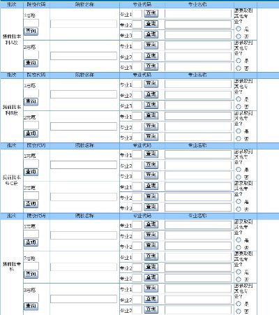 高考志愿可以填写什么