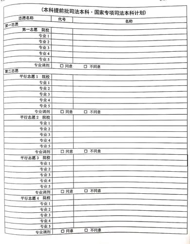 什么叫高考志愿填报材料
