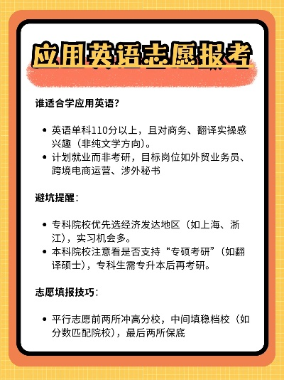 春季高考英语怎么报志愿
