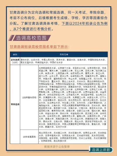 甘肃高考志愿怎么选学校