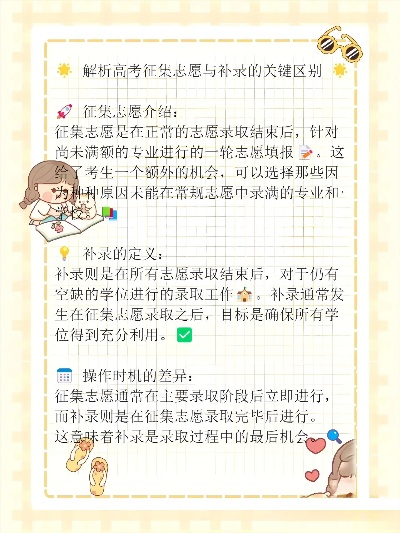 高考如何填写补录志愿