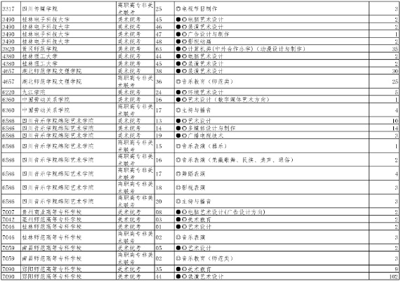 武汉高考艺术志愿有哪些