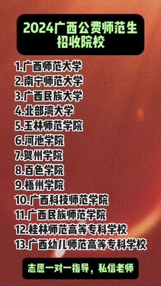 广西高考志愿老师有哪些