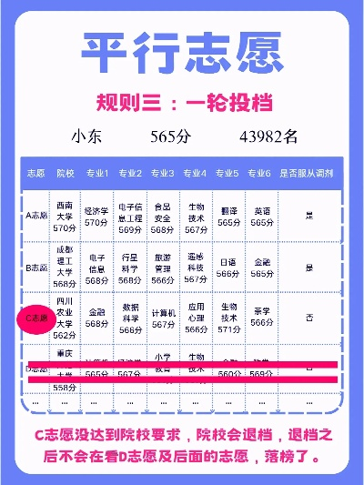 高考志愿调剂大概多少分