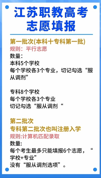 江苏职教高考怎么报志愿