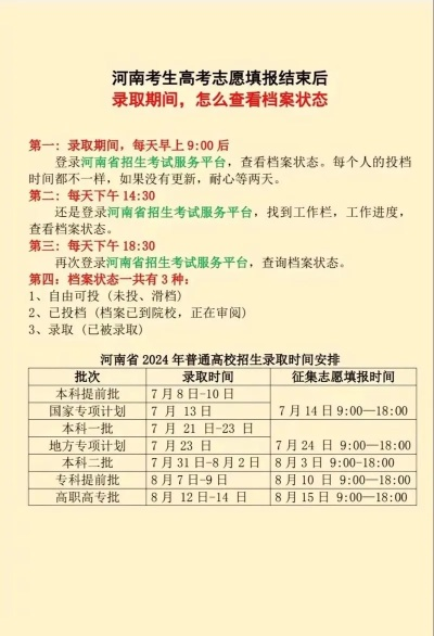 河南高考志愿状态怎么查