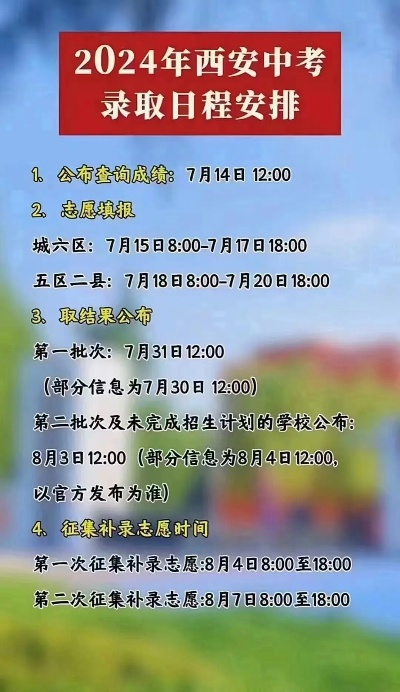 西安高考志愿报考时间