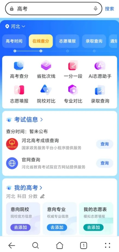 填高考志愿用什么浏览器