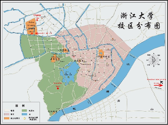 浙江大学在杭州哪个位置?遍布全城的七大校区详解